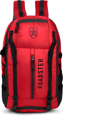 Roadster Rider Multipurpose Unisex bag with Shoe Compartment/Raincover College travel 50 L Laptop Backpack(Red)