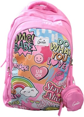Genie Cool Laptop Backpack - Pink 19 Inch CB 36 L Backpack(Pink)