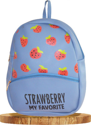 JG Shoppe Strawberry 1.15 L Backpack(Blue)
