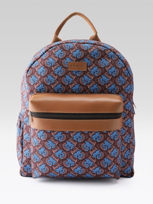 ANOUK Poly Canvas Satchel Trendy Stylish 16 L Backpack(Brown)