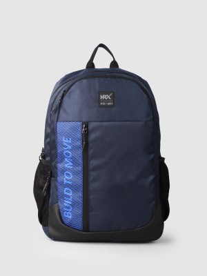 HRX by Hrithik Roshan Unisex Blue Typography Backpack 23 L Backpack(Blue)