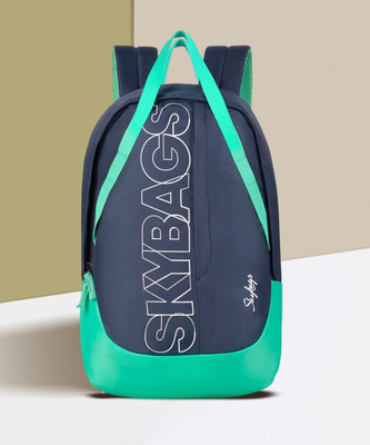 SKYBAGS TRIBE 02 BACKPACK GREEN NAVY 20 L Laptop Backpack(Green)