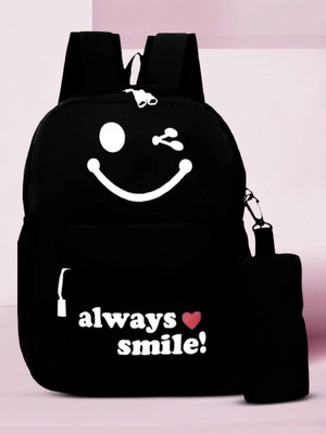 PLAYYBAGS FOR GIRLS | COLLEGE BAG | TUITION BAG 25 L Laptop Backpack(Black)