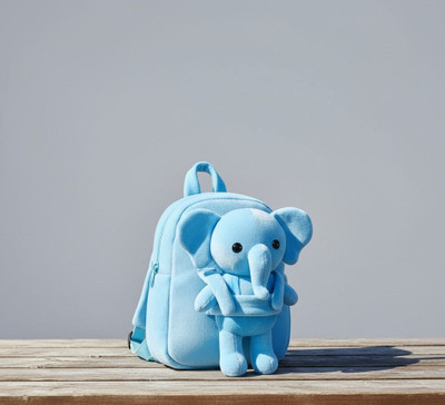 UDHNA Elephant Hugs: A Preschooler's New Favorite Backpack 12 L Backpack(Blue)