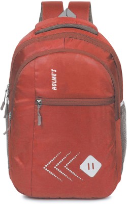 HOLME'S Casual Travel Bagpack/College Backpack/School Office Bag for Men and Women(1042) 25 L Laptop Backpack(Red)