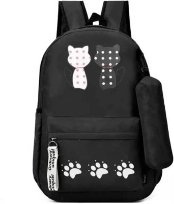 HouseOfCommon GREY DOULE CAT44_10 20 L Backpack(Black)