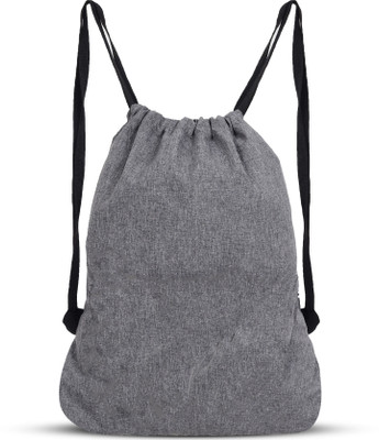divulge New-Meteor Drawstring Bag Daypack, Drawstring bag, Sport Bag 16 Literspack of 1 19 L Backpack(Grey)