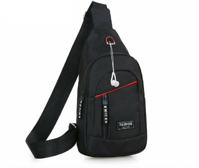 ActrovaX Picnic & Daily Use Cross Body Shoulder Backpack 2 L Backpack(Black)