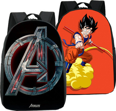 khatushyam collection A_AVANGER+GOKU-3-COMBO_abc 30 L Backpack(Blue)