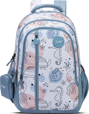 SKYBAGS CHARM 01 SCHOOL BACKPACK CAMEO BLUE 37 L Backpack(Blue)