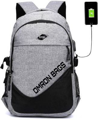 omron bag Multipurpose Backpack For Office, college, School, travel, For Men & Women 30 L Laptop Backpack(Grey)