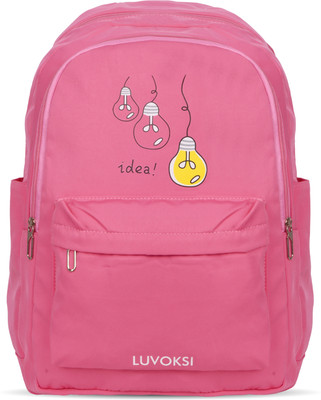 LUVOKSI CanvasCore 46 L Laptop Backpack(Pink)