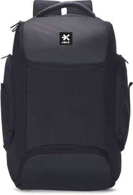 HRX by Hrithik Roshan Premium Polyster Travel Unisex 40 L Laptop Backpack(Black)