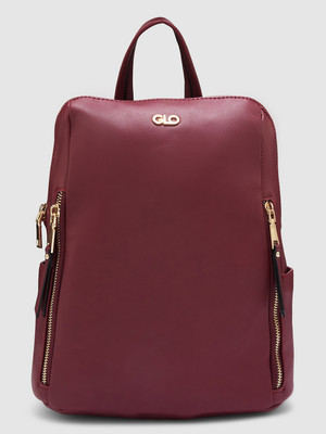 GLO by Globus Astro Dust Solid Smart Casual 11 L Backpack(Red)