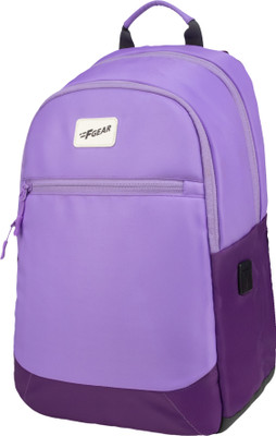 F Gear Balanzo Lavender With USB 16 L Laptop Backpack(Blue)
