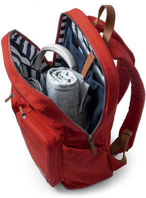 DailyObjects Crimson Red Field 16 L Laptop Backpack(Red)