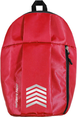 HMFURRYS FINEST Small Bag for Daily Use 1 Main Compartment Front Zip Pocket Mini Backpack 12 L Backpack(Red)