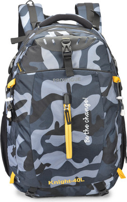 PROVOGUE unisex backpack with rain cover and reflective strip 40 L Laptop Backpack(Multicolor)