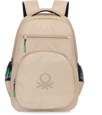 United Colors of Benetton HYPE 28 L Laptop Backpack(Beige)