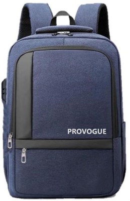 PROVOGUE Anti-Theft with Combination Lock, USB Charging Port, Travel Bag, Laptop Bag 32 L Laptop Backpack(Blue)