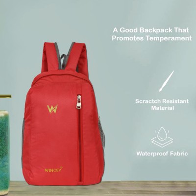 Wincey Casual Backpack|School Bag|College Bag 32 L Backpack(Red)