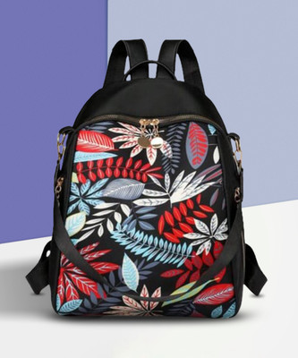 JAISOM Medium 15 L Backpack for girls woman Black Backpack For School College & Office 15 L Backpack(Black)