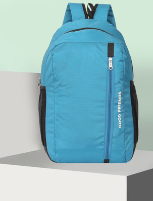 GOOD FRIENDS 1 Main Compartment Daily use Laptop/College/Office/Tuition Bag for Men & Women 22 L Backpack(Blue)