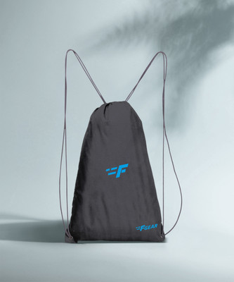 F Gear String Gym Bag 13 L Small Backpack(Black)