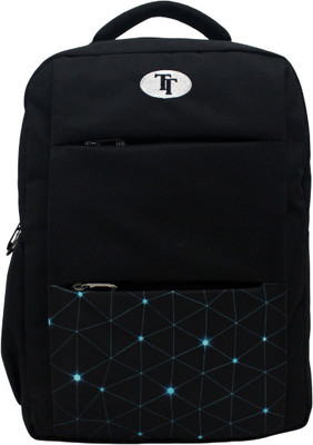 T-traxx Versatile Laptop Backpack: Spacious and Comfortable 17 L Laptop Backpack(Black)