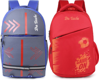 Da Tasche LW NWR BLUE 30 L Laptop Backpack(Blue, Red)