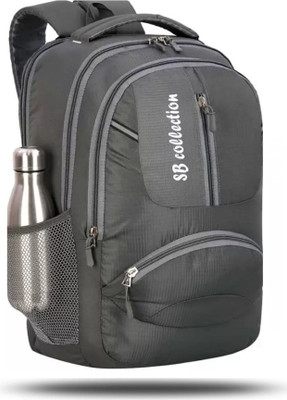 SBCOLLECTION Reflective Strip Waterproof Office/School/College/Business/Travel Bag Unisex 30 L Backpack(Grey)