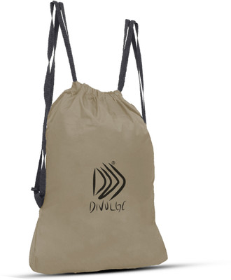 divulge Dark beige drawstt_10 18 L Backpack(Beige)