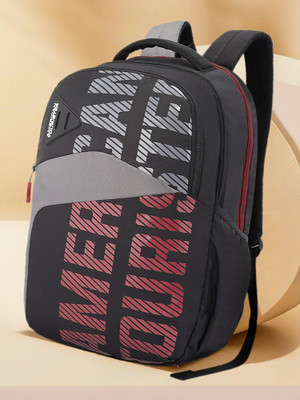 AMERICAN TOURISTER Fizz - Black Red 32 L Backpack(Black)