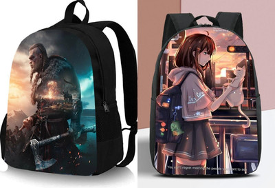 khatushyam collection A_DGTL-014_@@_1PC & DGTL-020_@@__1PC_abc 30 L Backpack(Black, Black)