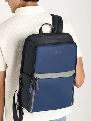 LINO PERROS Unisex Olive Cross Body 15.21 L Backpack(Blue)