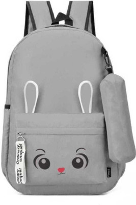 Dowet BUNY-BKPACK-GREY-1PC-SS_2_10 25 L Laptop Backpack(Grey)