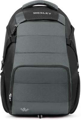 WESLEY Ignite Waterproof Unisex Office Bag/College Bag/Business Bag 35 L Laptop Backpack(Black)