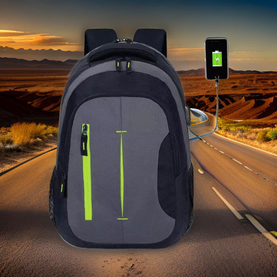 HouseOfCommon backpack bag laptop bag school backpag(18.4*14) 37.1 L Laptop Backpack(Black)
