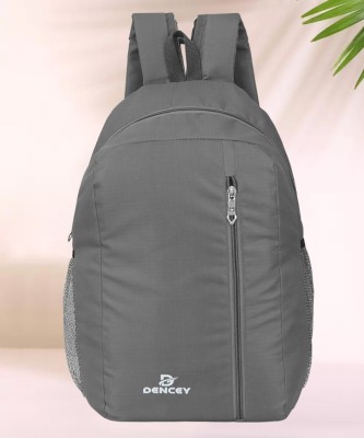 DENCEY DAYPACK Small Bags for daily use library office outdoor hiking 25 L Backpack(Grey)