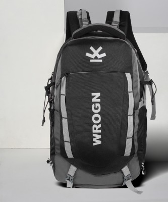 WROGN STYLISH-40 LTR LAPTOP BACKPACK FOR 17 INCH LAPTOP. 40 L TREKKING BAG 40 L Laptop Backpack(Black)