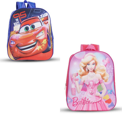 Sageware SECM-ScLBG-300Pink& blue-1 5 L Backpack(Multicolor)