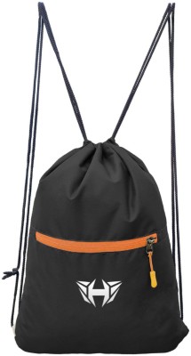 H-Hemes NH-Logo-DS-OrangeZip_13 12 L Backpack(Black, Orange)