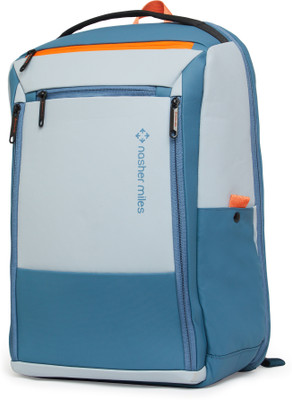 NASHER MILES Williamsburg Laptop Backpack for Unisex|Overnighter|Office/Travel/Causal|35L 35 L Laptop Backpack(Blue)