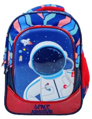 Gifting Bells Space Shell BagTheme Waterproof Little Kids Small Space Theme Backpack 10 L Backpack(Blue)