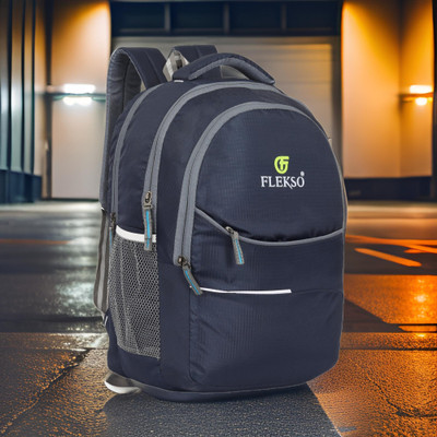 FLEKSO Nice Quality Backpack Light Weight Trendy School & College Bag Unisex Casual 40 L Laptop Backpack(Multicolor)