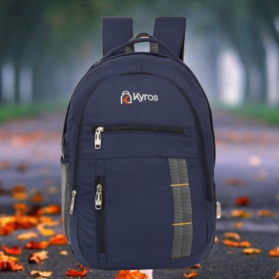 Kyros 48 Ltrs Bingo -3 Compartment Premium Quality, Office/College/School Laptop Bag 48 L Laptop Backpack(Blue)