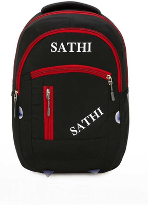 Sathi School Bag Large 5 partition Laptop Collage Office Travel Backpack 25 L Backpack(Blue)