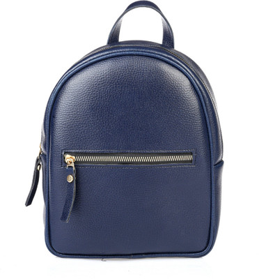 khatushyam collection leather look blue backpack_10 5 L Backpack(Black)