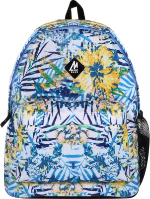 smily kiddos Blossom Daypack Blue Yellow 15 L Backpack(Blue)