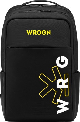 WROGN Sleek and Functional Business Laptop Bag Ideal for Travel,Work,and Daily Commute 35 L Laptop Backpack(Black)